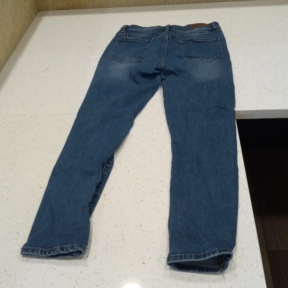 Kendall & Kylie Distressed Blue Denim Jeans - Picture 5 of 5